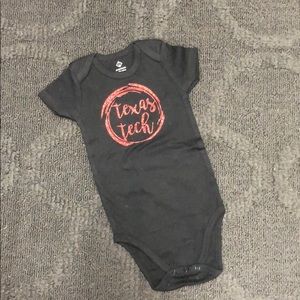 Texas Tech infant bodysuit